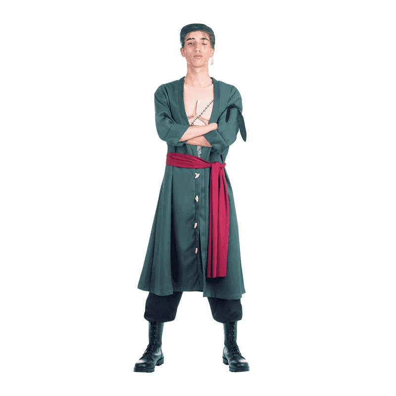 Disfraz de Roronoa zoro adulto talla S