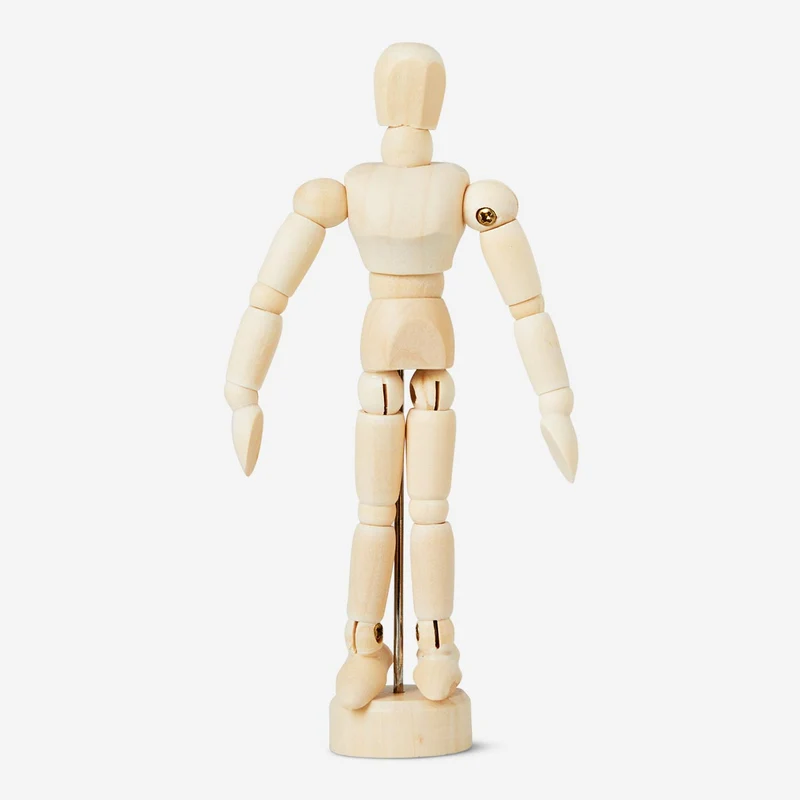 Wooden Mannequin Model - 14 cm