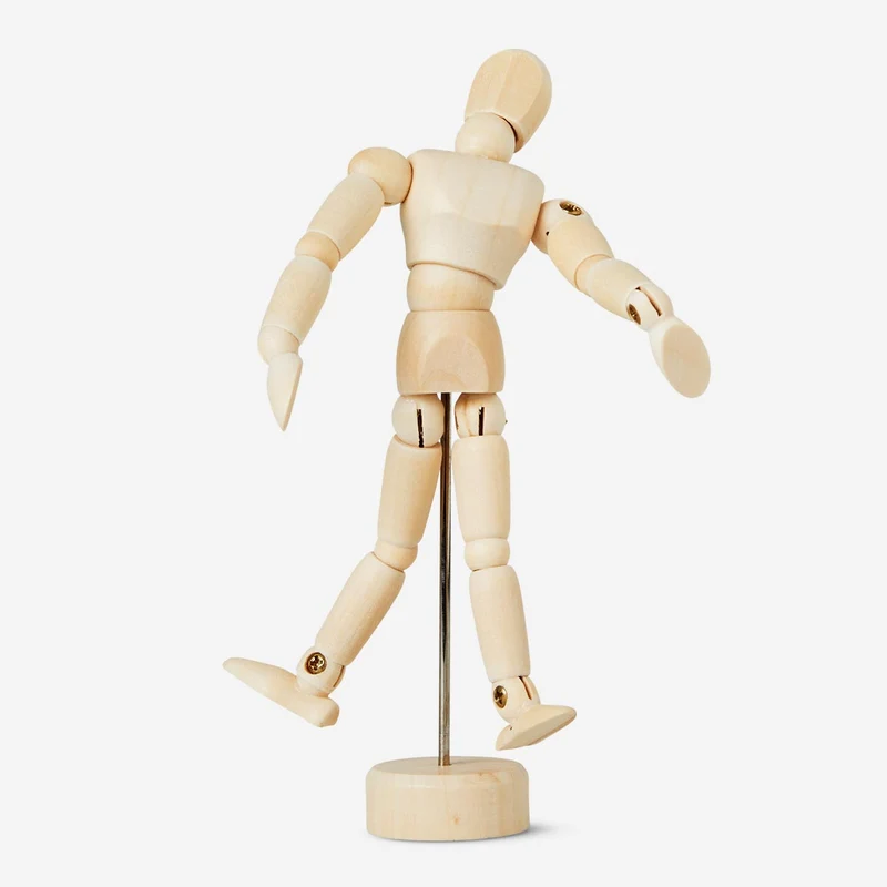 Wooden Mannequin Model - 14 cm