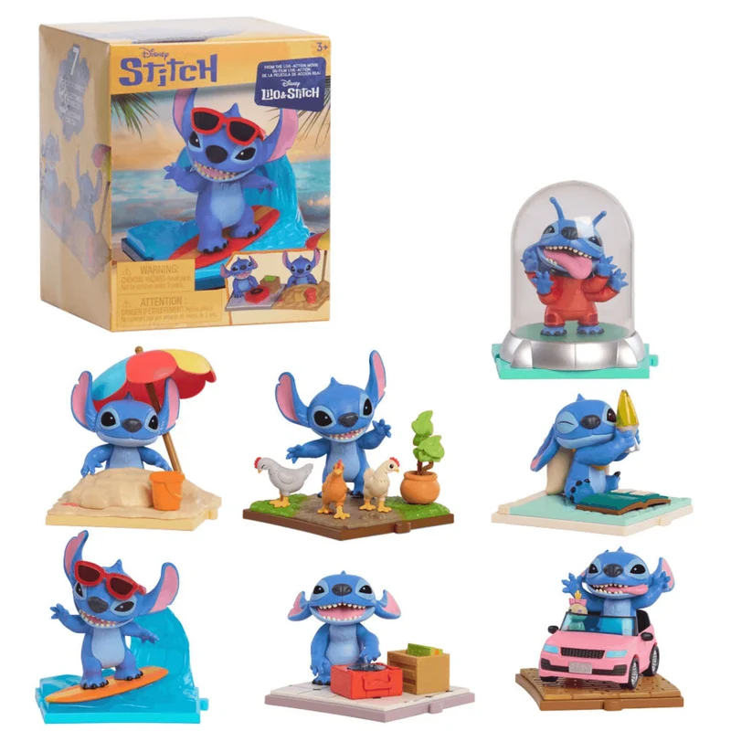 Cápsula Sorpresa Figura Stitch Disney – Escenas de la Película (8 cm)