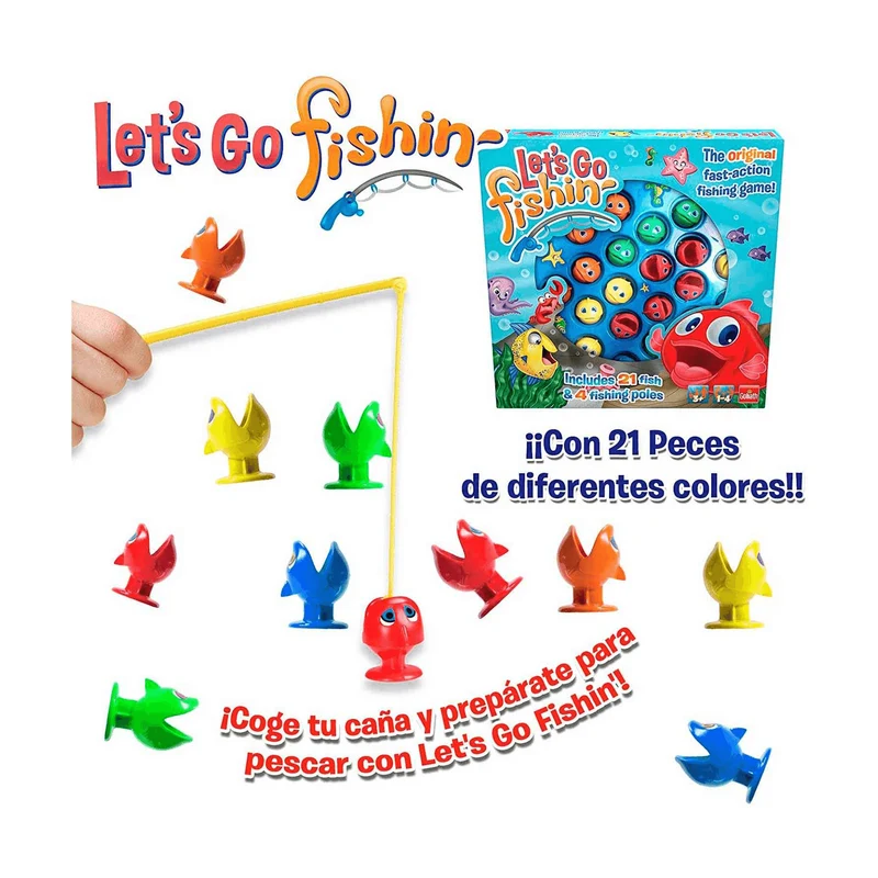 Let´s Go Fishing Original Juego de Pesca para niños