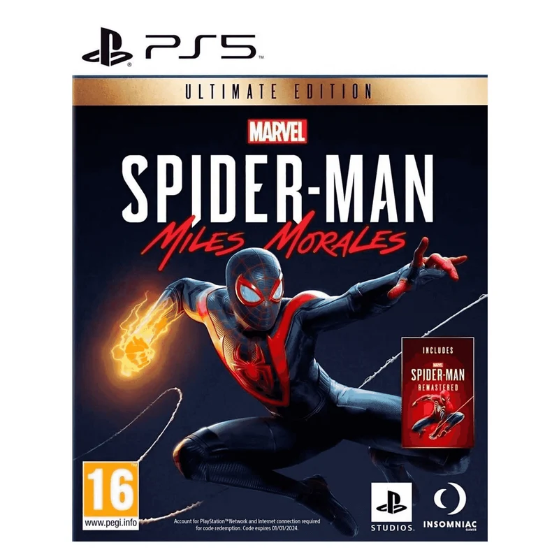 Juego PS5 Spider Man Miles Morales Marvels Ultimate Edición