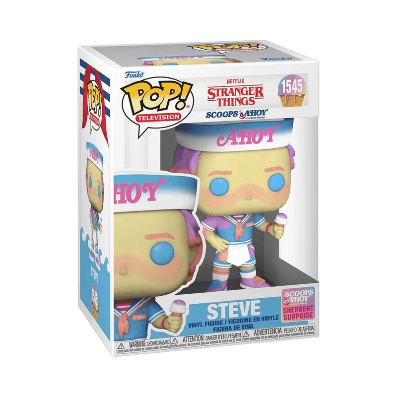 Funko Pop Stranger Things Steve Scoops Ahoy