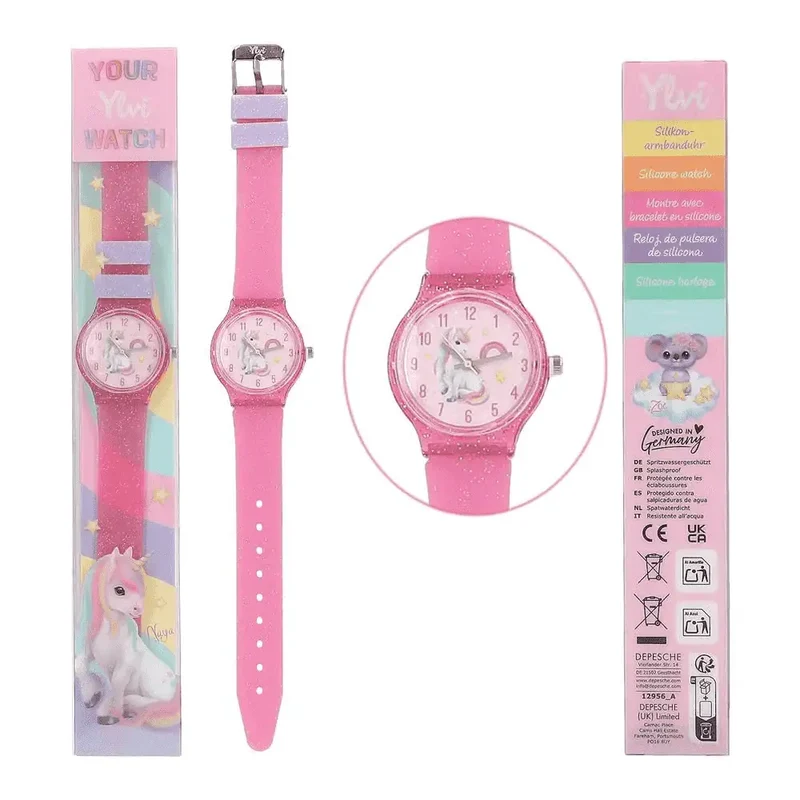 YLVI reloj de pulsera de silicona
