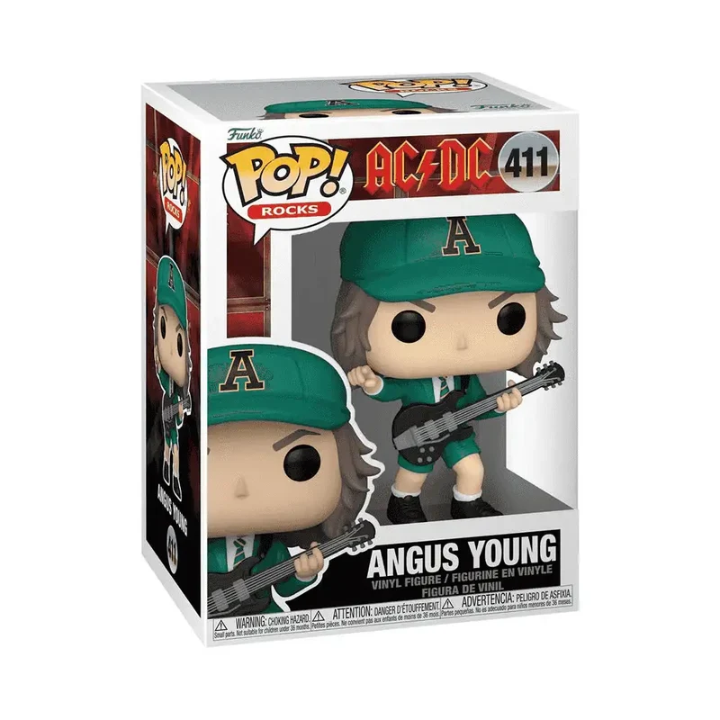 Funko Pop Angus Young AC/DC (Traje Verde)