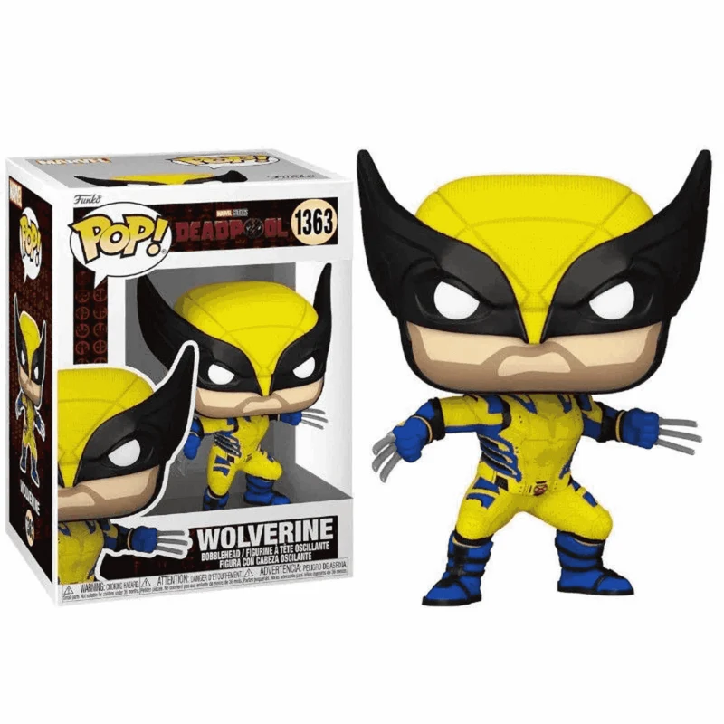 Funko Pop Marvel: Deadpool 3 Wolverine - Figura coleccionable de Wolverine - Ideal para fans Marvel