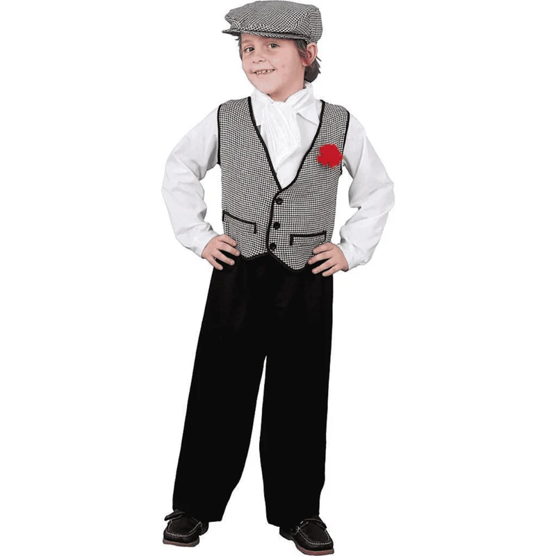 Disfraz Chulapo Talla 5/6 Años – Tradición madrileña