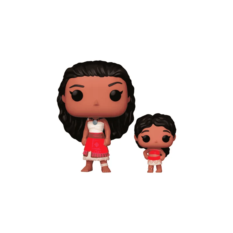 Funko Pop! & Buddy: Vaiana y Littel Sister Sis Simea- Colección Disney