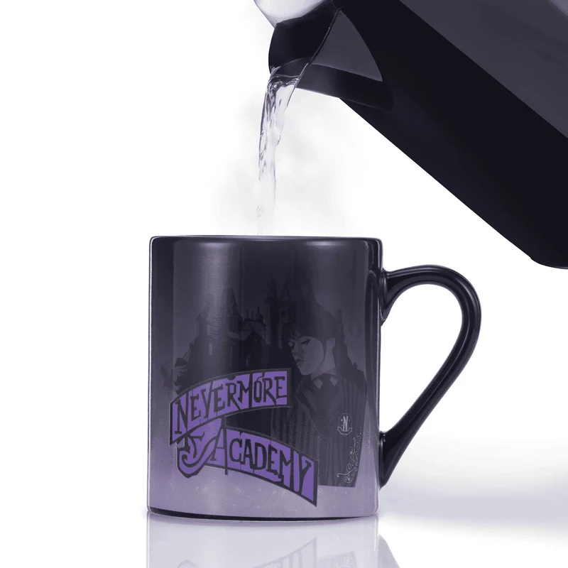 Taza Miércoles Cambia De Color Never More Academy