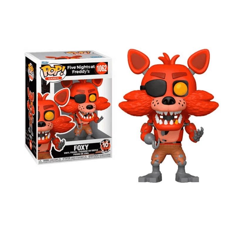 Funko Pop Games: Figura Foxy Fnaf Movie - ¡Ideal para fans de Five Nights at Freddy´s!
