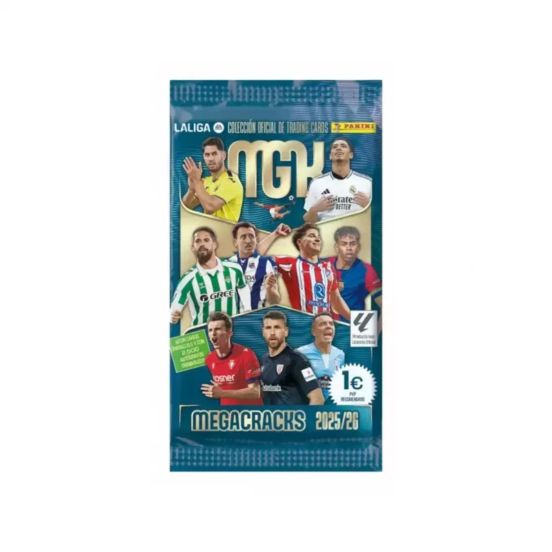 Sobre TC Megacracks 2025-26 – 6 cartas oficiales