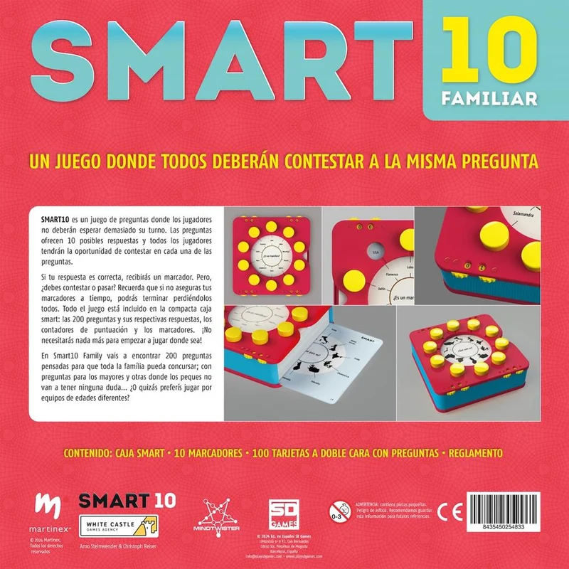 Smart 10 Familiar – Juego de Preguntas Familiar