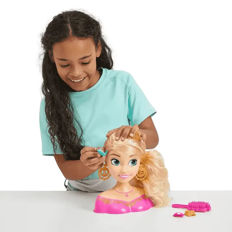 Busto de Peinado Sparkle Girlz Princesa – 14 accesorios