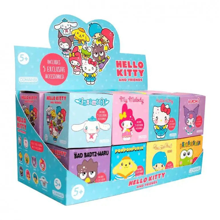 Hello Kitty & Friends – Figuras Coleccionables (6 cm)