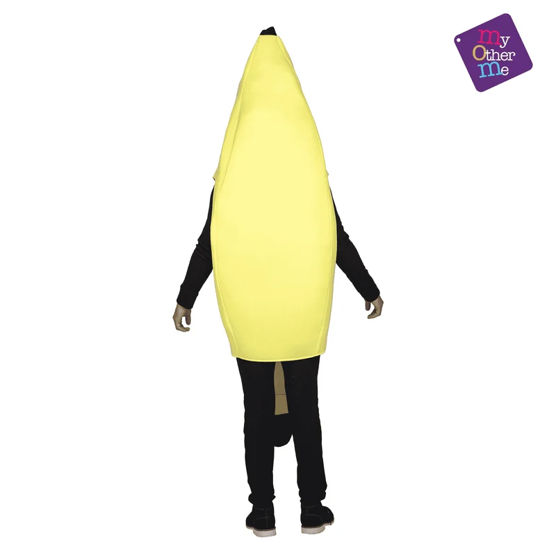 Disfraz de Plátano adulto talla ML