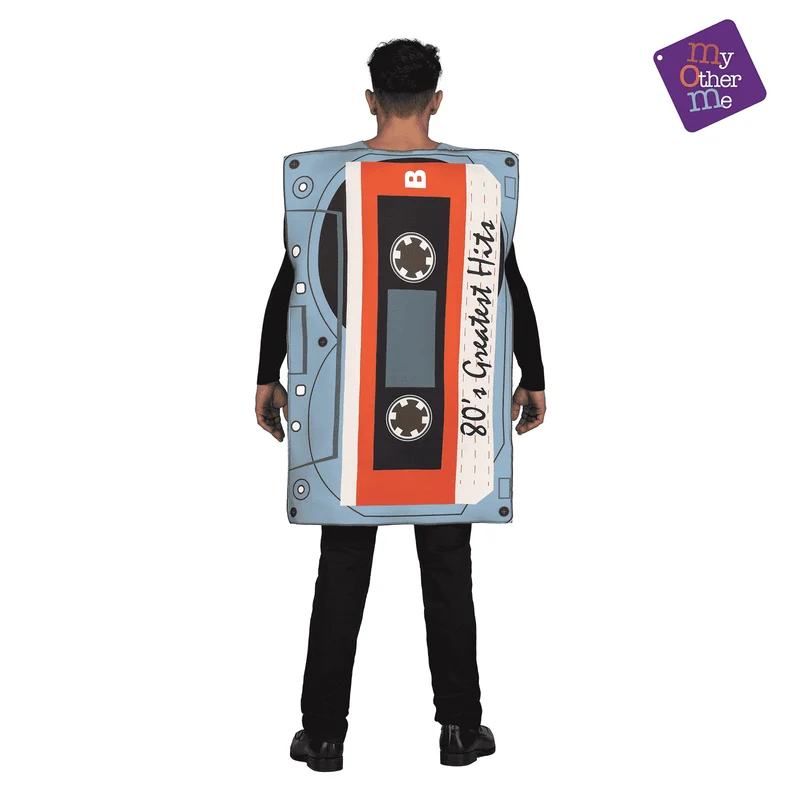 Disfraz de Cassette adulto talla ML