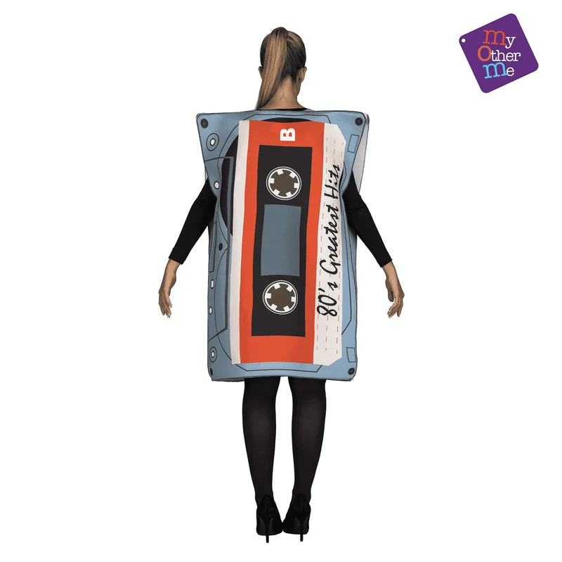 Disfraz de Cassette adulto talla ML