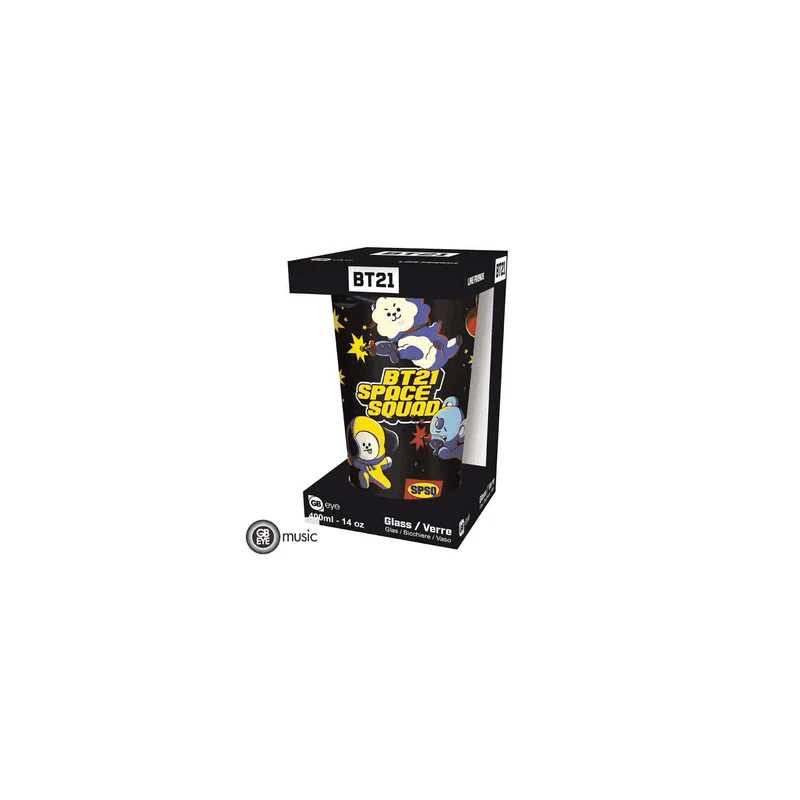 BT21 - Vaso XXL - 400 ml - Escuadrón espacial