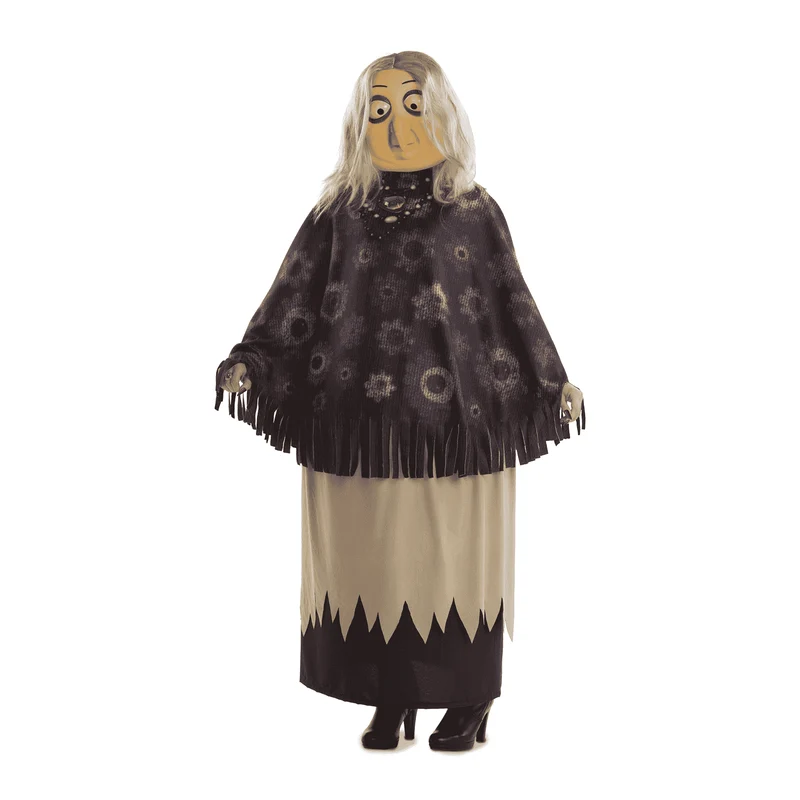 Disfraz de Abuela addams ml adulto talla ML