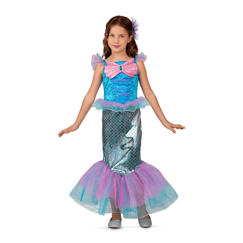 Disfraz de Belleza sirena 5-6 años infantil