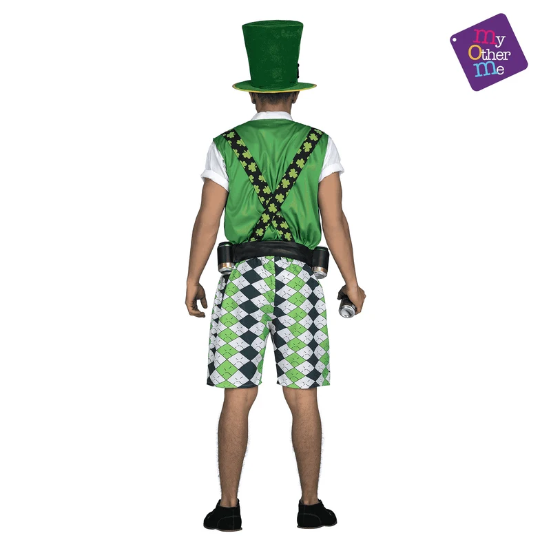 Disfraz de Irish man beer adulto talla ML