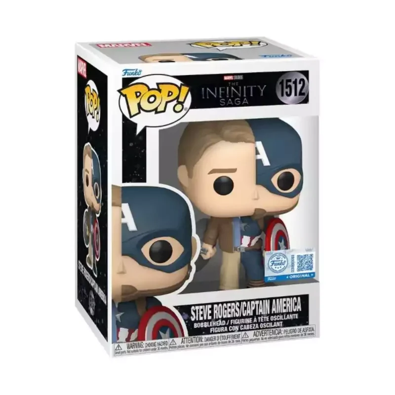 Funko POP! Marvel #1512 Steve Rogers / Captain America