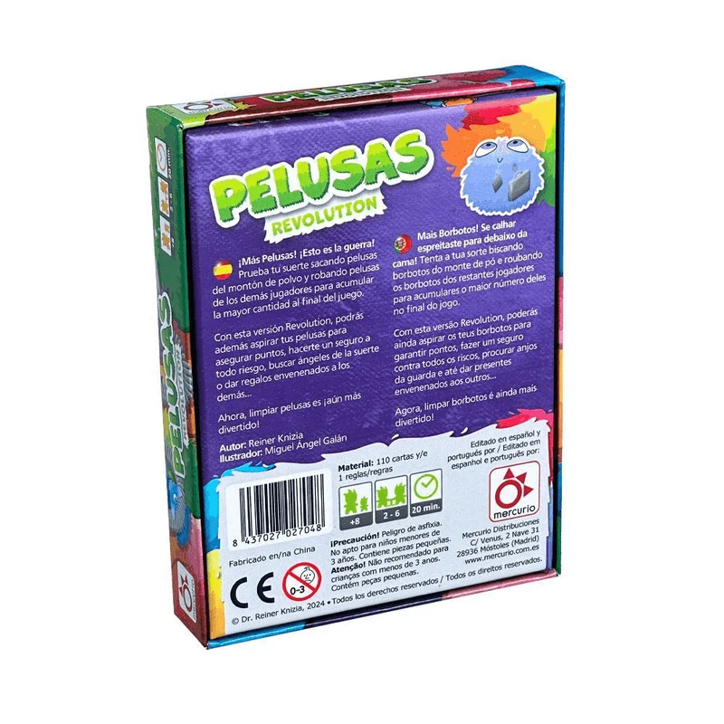 Pelusas Revolution Juego de Cartas Mercurio