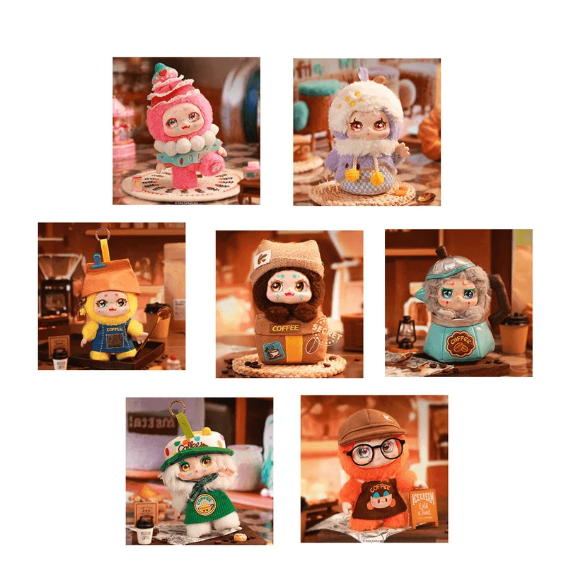 Figura peluche coleccionable – KIMMON Let’s Café Series (Blind Box)