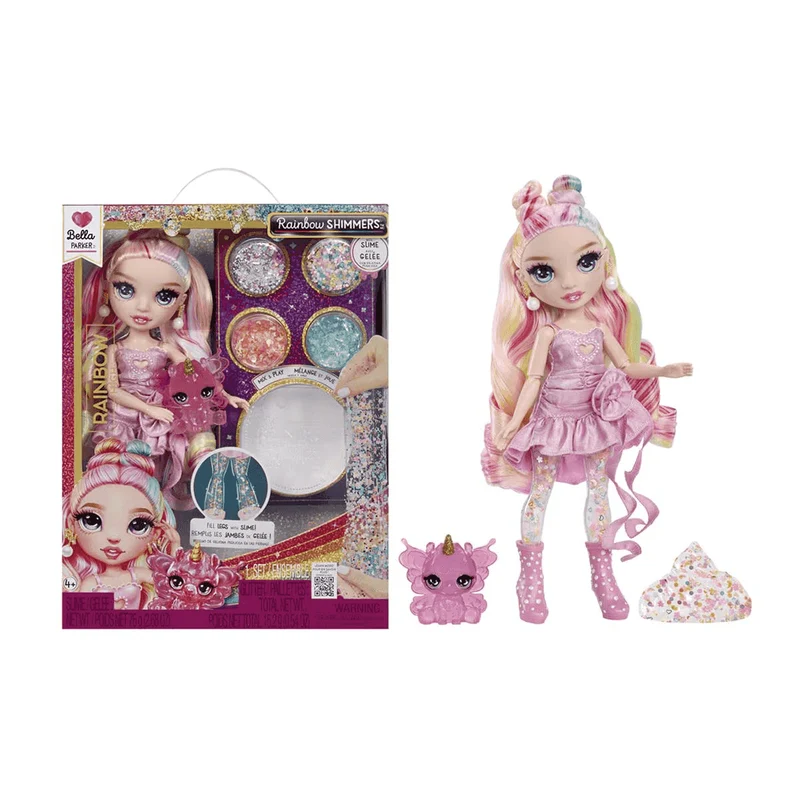 Muñeca Rainbow Shimmers con Slime – Bella