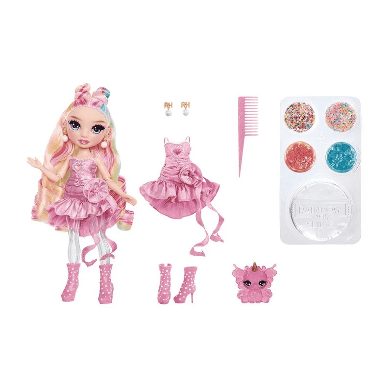 Muñeca Rainbow Shimmers con Slime – Bella