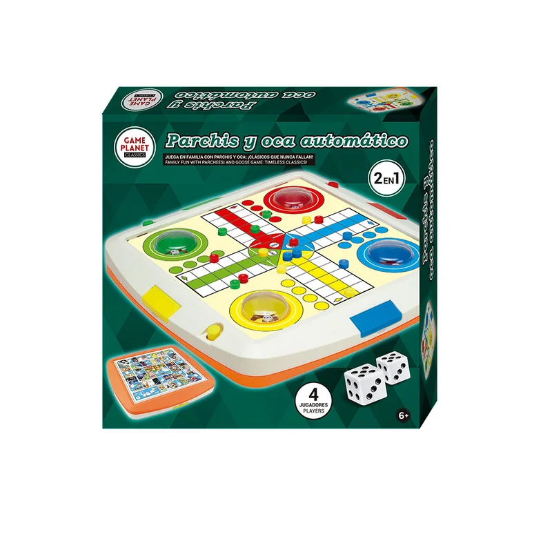 Parchís y Oca Automático 2 en 1