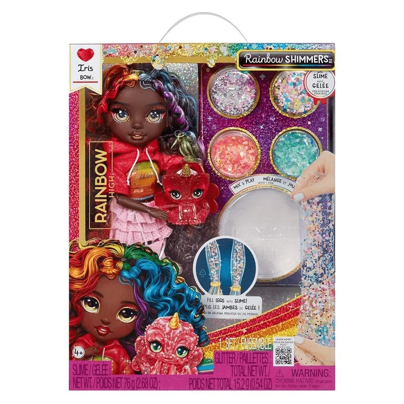 Muñeca Rainbow Shimmers con Slime – Iris