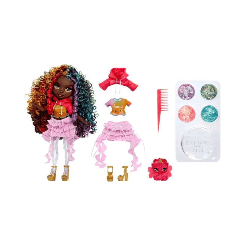 Muñeca Rainbow Shimmers con Slime – Iris
