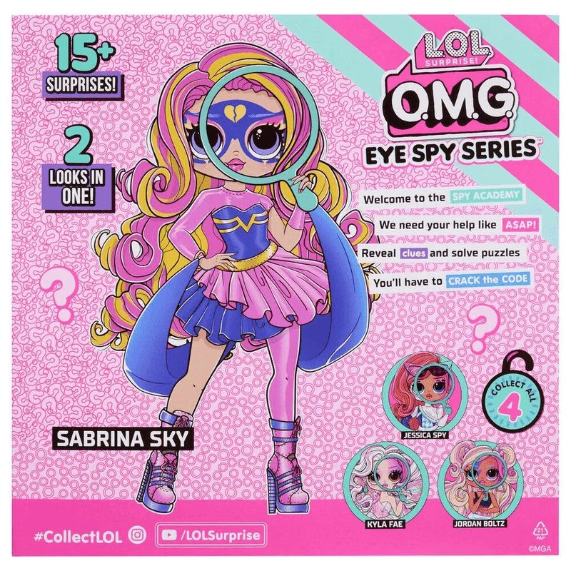 Muñeca LOL Surprise OMG Eye Spy Series – Superheroína