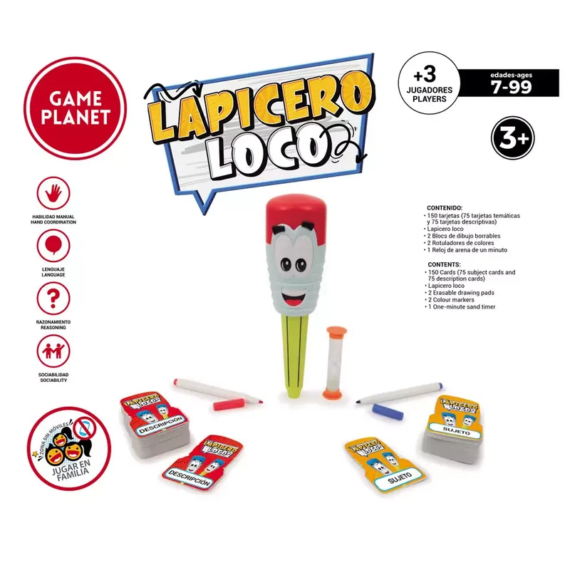 Lapicero Loco Game Planet