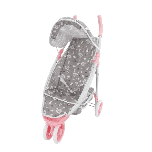 Silla de Paseo Confort 3 Ruedas Nubes PequeBB – Carrito plegable para muñecas