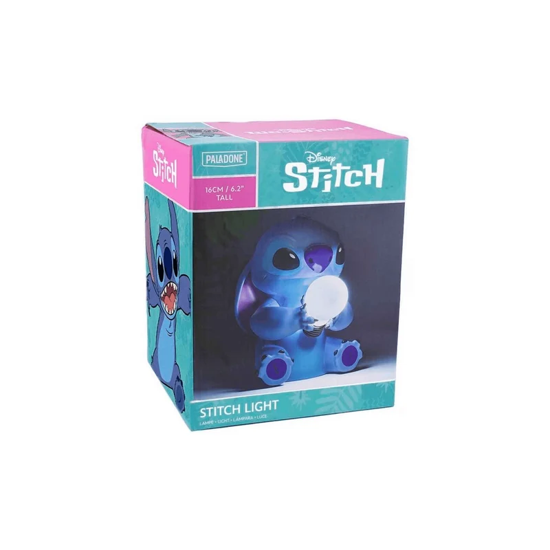 Lámpara 3D Stitch con bombilla Disney