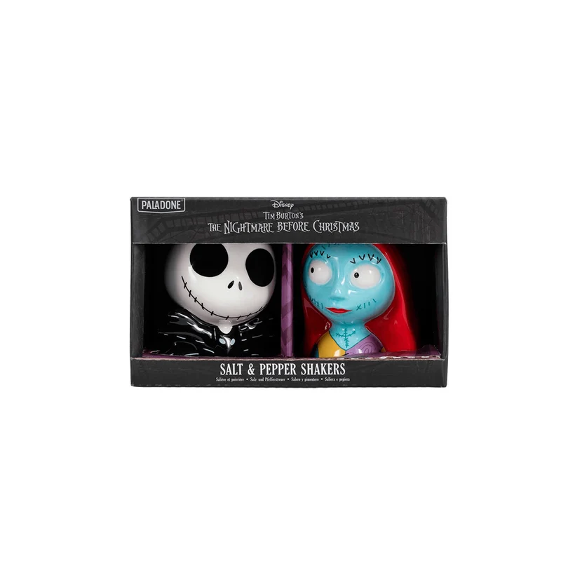 Set Salero y Pimentero Jack & Sally 7 cm