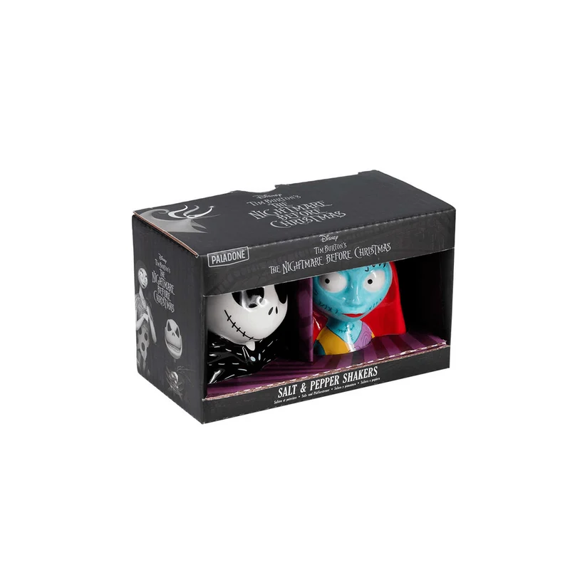 Set Salero y Pimentero Jack & Sally 7 cm