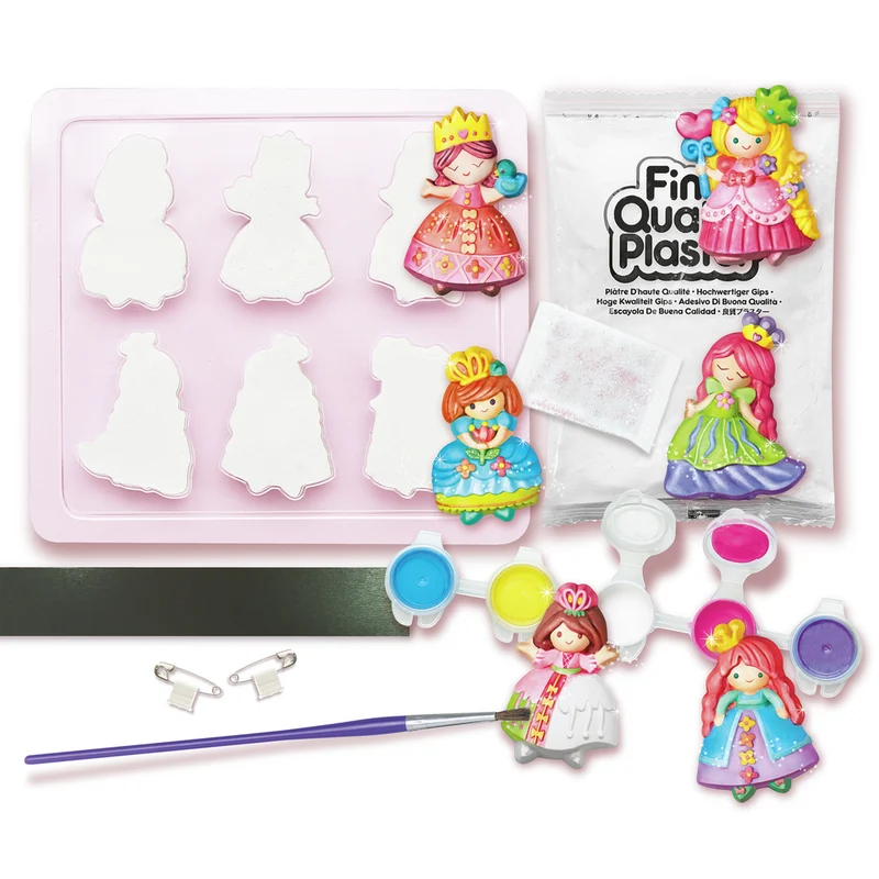 Moldea y Pinta Princesas brillantes · 4M
