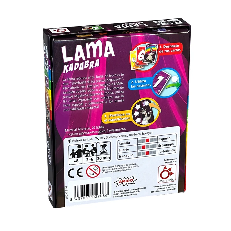 Lama Kadabra · Mercurio