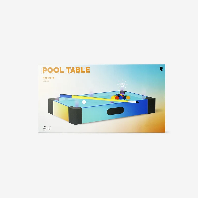 Medium pool table - 41 cm