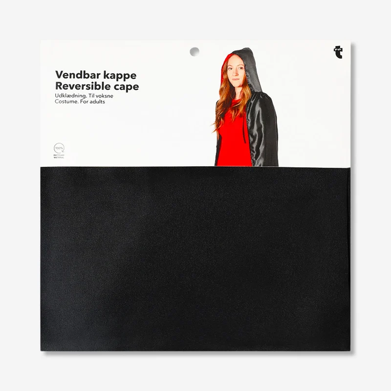 Reversible costume cape - For adults