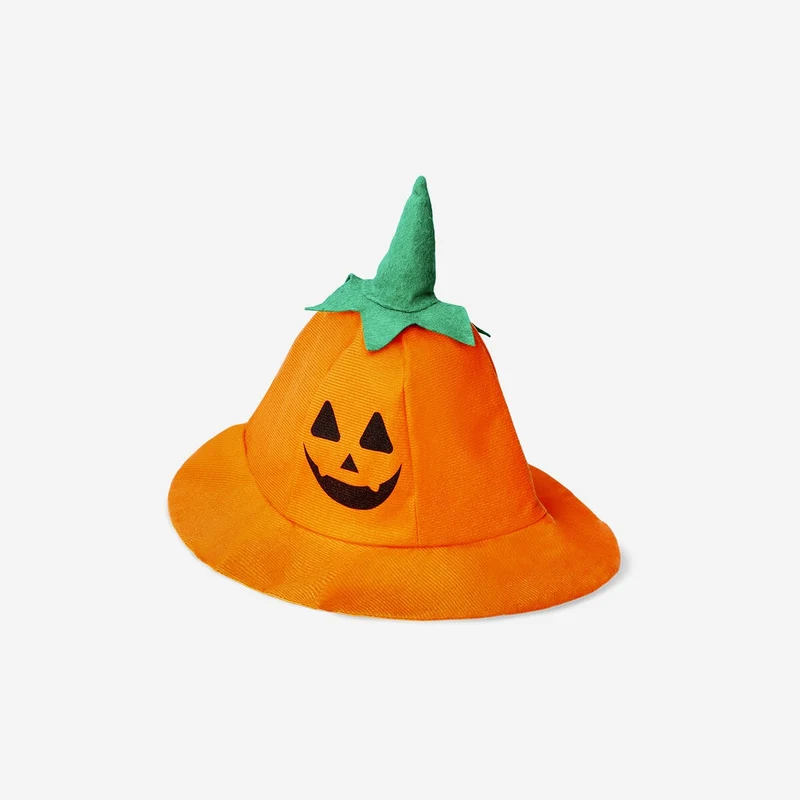 Pumpkin hat for kids - 4 to 8 years