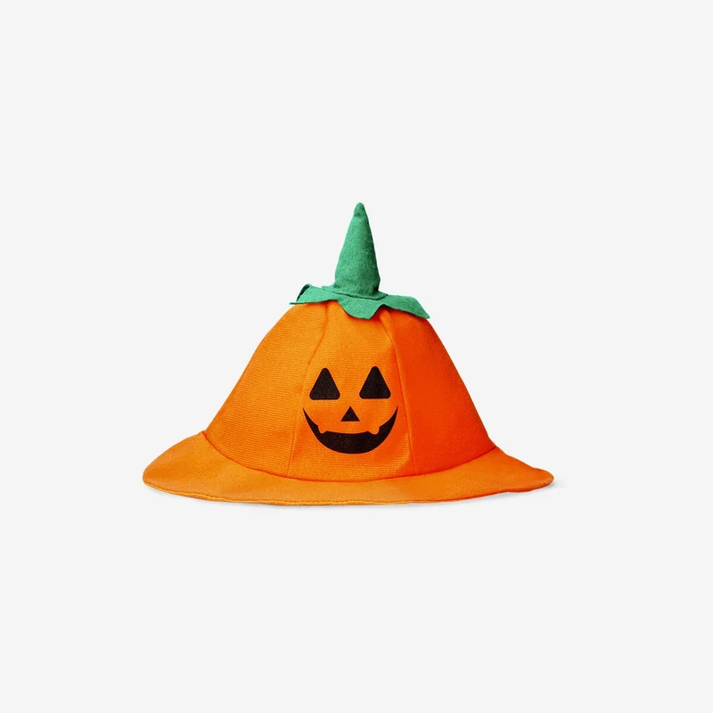 Pumpkin hat for kids - 4 to 8 years