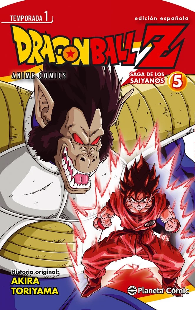 Dragon Ball Z Anime Series Saiyan 5 (ES)