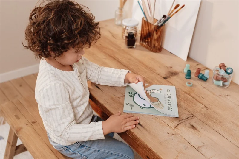 Libro para colorear Forest Friends · Little Dutch