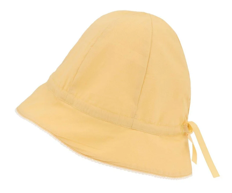 Gorrito Algodón Ajustable Amarillo