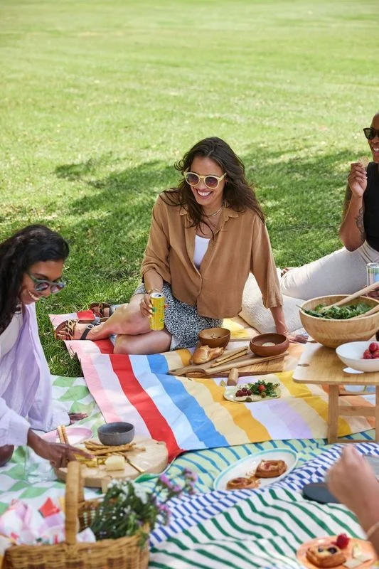 Manta Picnic Dock&Bay Candy Stripes (2 tamaños)