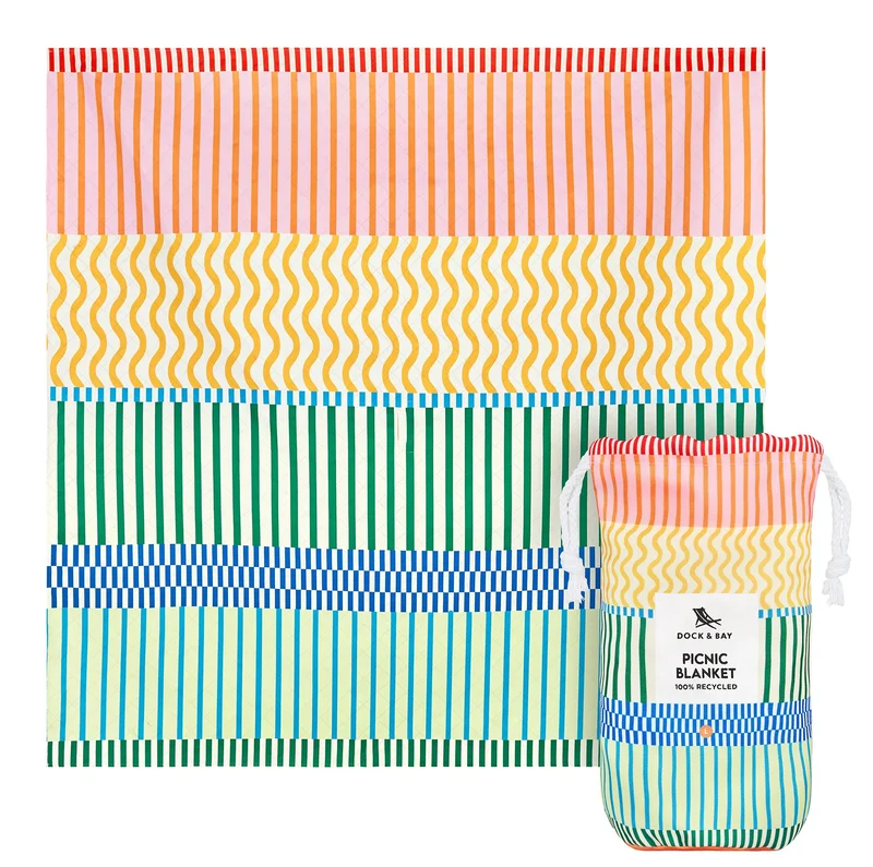 Manta Picnic Dock&Bay Stripe (2 tamaños)